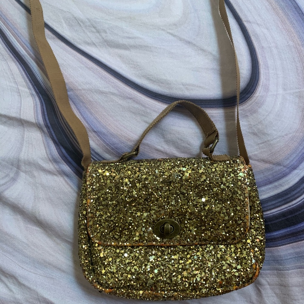 Glitter clutch/crossbody